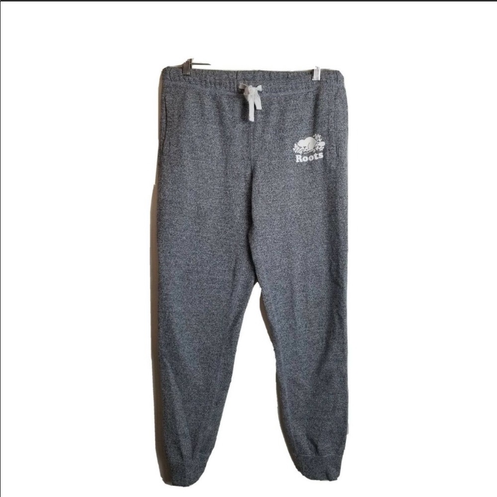 ROOTS Canada pants Sweatpants Gray Jogger Small